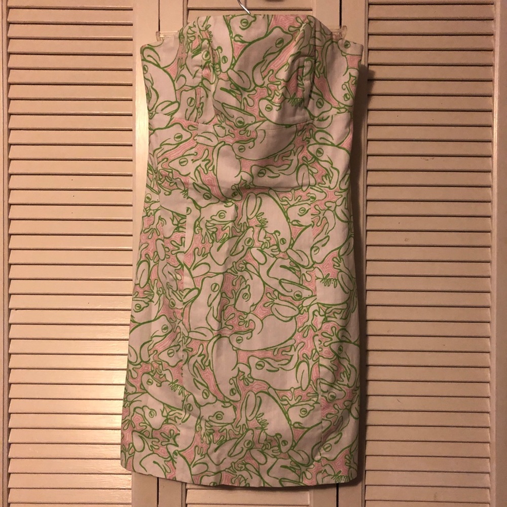 SOLD - Lilly Pulitzer Originals Frog prince dress